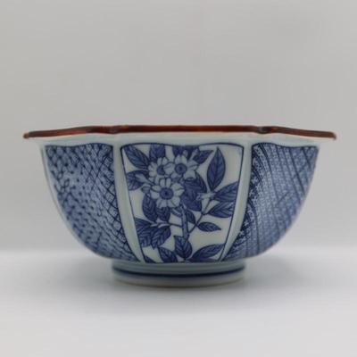 FITZ AND FLOYD Octagon Bowl