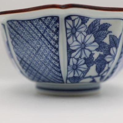 FITZ AND FLOYD Octagon Bowl