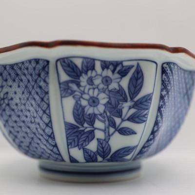 FITZ AND FLOYD Octagon Bowl
