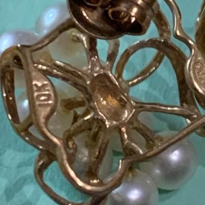 Estate Jewelry Earrings / Pendants Lot