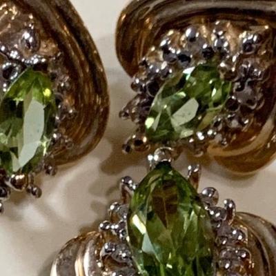 Estate Jewelry Earrings / Pendants Lot