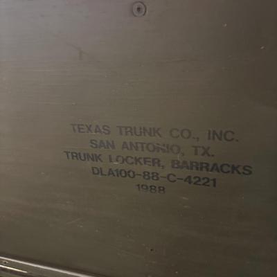 Military Trunk Locker