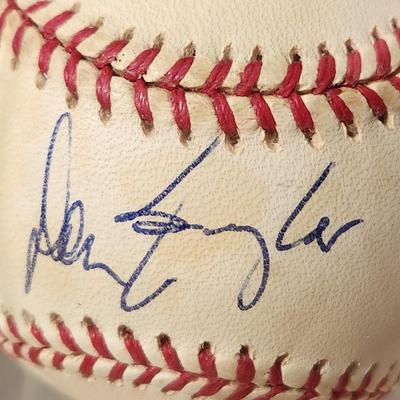 Lot of 4 OMLB Signed Autographed Baseballs Rick Krivda Don Bayloy Rocky Bob Johnson Al Bumbry #1