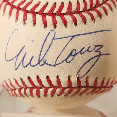 Lot of 4 OMLB Signed Autographed Baseballs Mike Toorez, Bob Turley, Dave McNally, Don Stanhouse