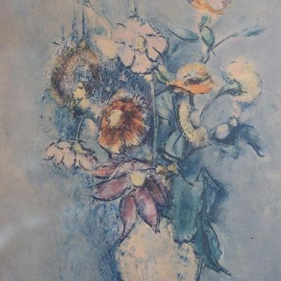 Vintage "Still Life with Flowers" by Weber
