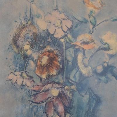 Vintage "Still Life with Flowers" by Weber
