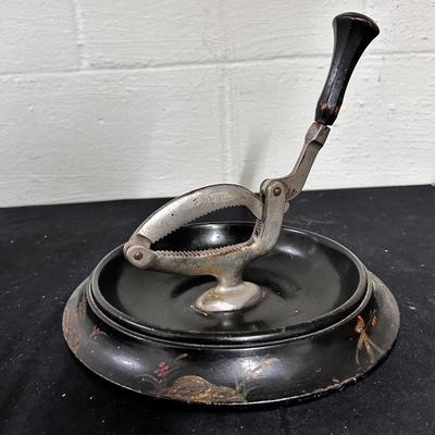 Vintage nutcracker and bowl