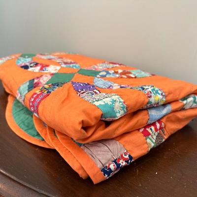 Double Wedding Ring Quilt