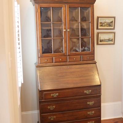 Pennsylvania House Secretary Desk—Two Pieces