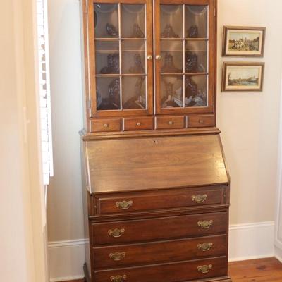 Pennsylvania House Secretary Desk—Two Pieces