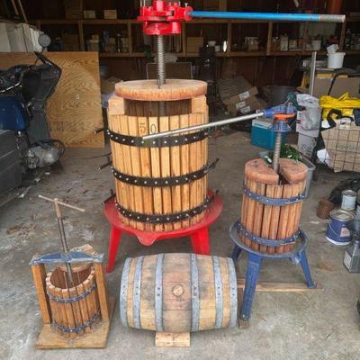 Wine Making Equipment