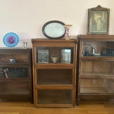 Antique Globe Wiernke Barrister Cases