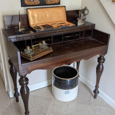 Antique Spinet Ladies Desk