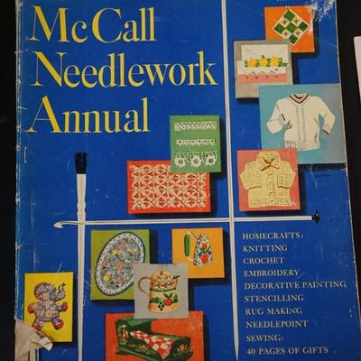 1960'S VINTAGE CRAFT MAGAZINES TO FEATURE NEEDLEWORK AND FASHION
