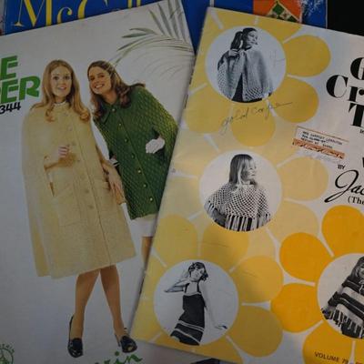 1960'S VINTAGE CRAFT MAGAZINES TO FEATURE NEEDLEWORK AND FASHION