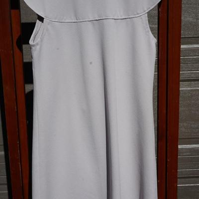1960'S DRESS WITH SILVER TONE BUTTONS