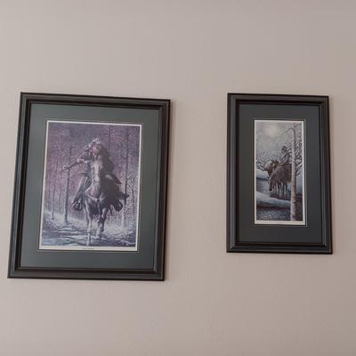 "DON'T LOOK BACK" & "SNOWY RIVER" BY BILL JAXON