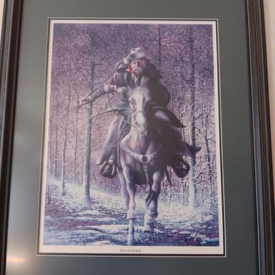 "DON'T LOOK BACK" & "SNOWY RIVER" BY BILL JAXON