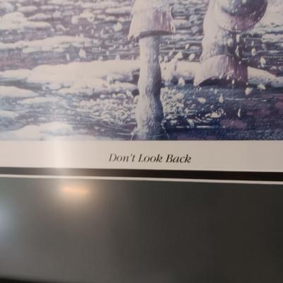 "DON'T LOOK BACK" & "SNOWY RIVER" BY BILL JAXON