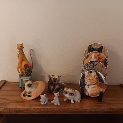 JIM SHORE, GRUMPY CAT, CAT COASTERS AND MORE
