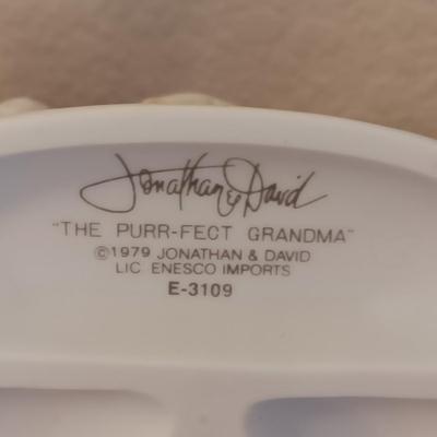 JIM SHORE CAT, PRECIOUS MOMENTS "PURR-FECT GRANDMA", CALICO KITTENS AND MORE