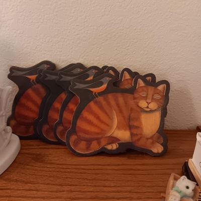 JIM SHORE CAT, PRECIOUS MOMENTS "PURR-FECT GRANDMA", CALICO KITTENS AND MORE