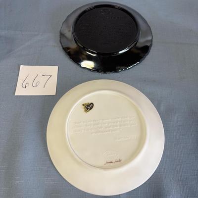 Vintage Fenton Plates