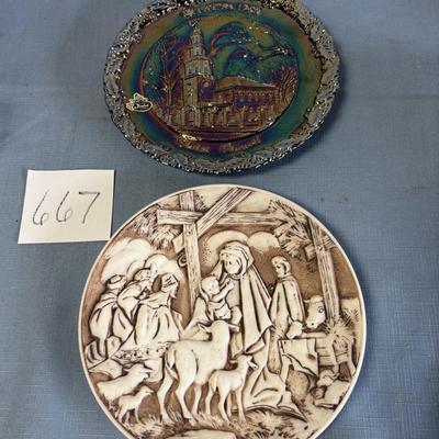 Vintage Fenton Plates