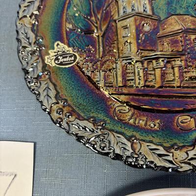 Vintage Fenton Plates