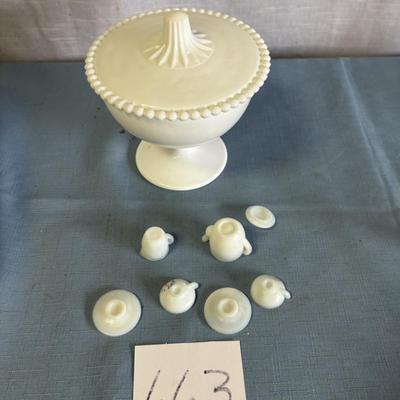 Mid Century Milk Glass and More