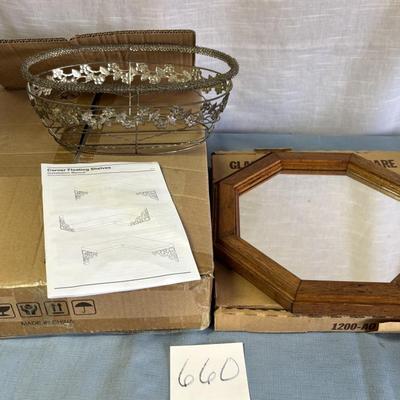 NIB Corner Floating Shelves and More