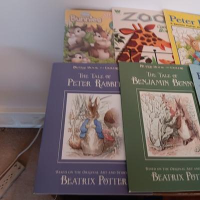 COLORING BOOKS AND CRAYONS
