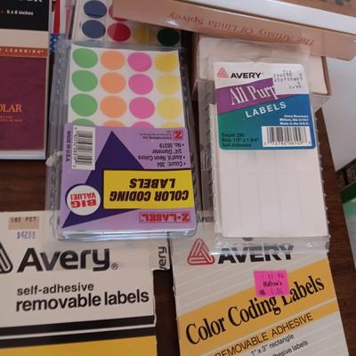 GREETING CARDS, MANY STICKERS AND LABELS