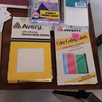 GREETING CARDS, MANY STICKERS AND LABELS
