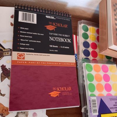GREETING CARDS, MANY STICKERS AND LABELS