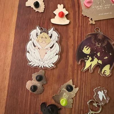ENAMEL CHARM LOT