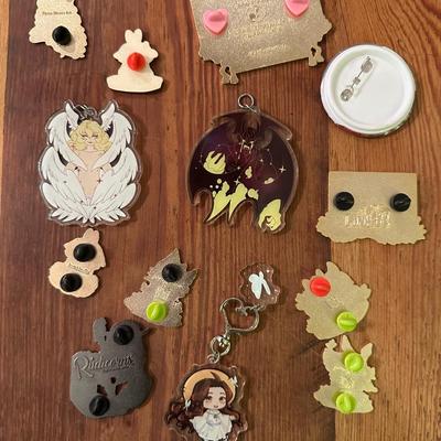 ENAMEL CHARM LOT