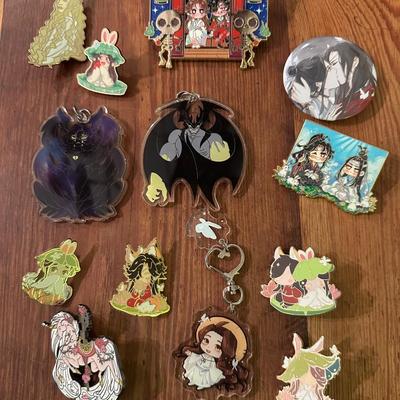 ENAMEL CHARM LOT