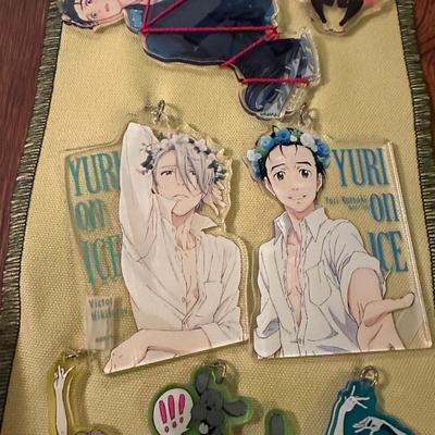 ENAMEL YURI ON ICE COLLECTOR PIN LOT