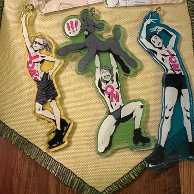 ENAMEL YURI ON ICE COLLECTOR PIN LOT