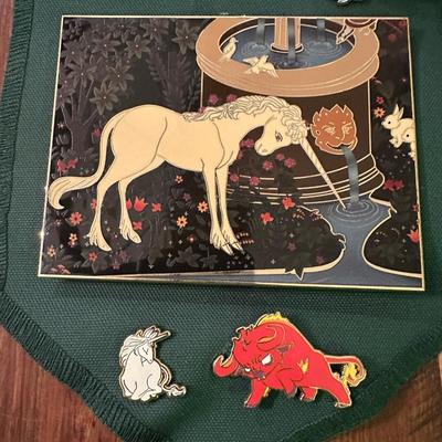 ENAMEL COLLECTOR PIN UNICORN CHARM LOT