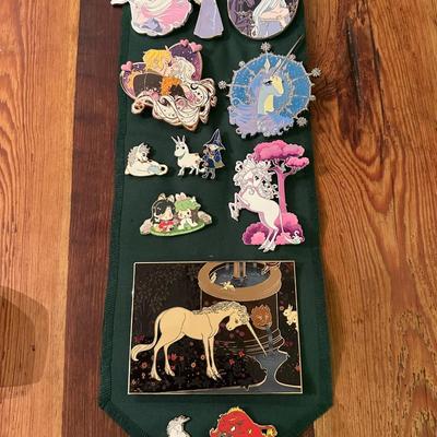 ENAMEL COLLECTOR PIN UNICORN CHARM LOT