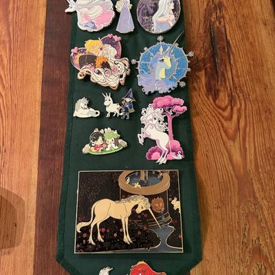 ENAMEL COLLECTOR PIN UNICORN CHARM LOT