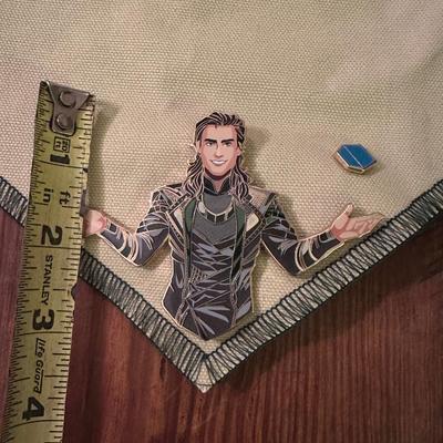 ENAMEL LOKI COLLECTOR PIN CHARM LOT