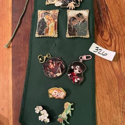 ENAMEL COLLECTIBLE PIN CHARM LOT
