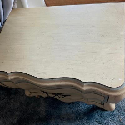 Pair 60’s French Country Style “White Furniture Co.” Bedside Tables