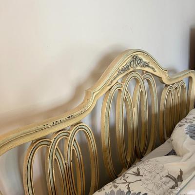 60’s French Country Style “White Furniture Co.” Headboard