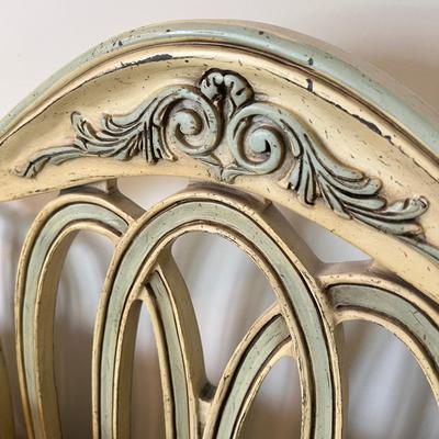 60’s French Country Style “White Furniture Co.” Headboard