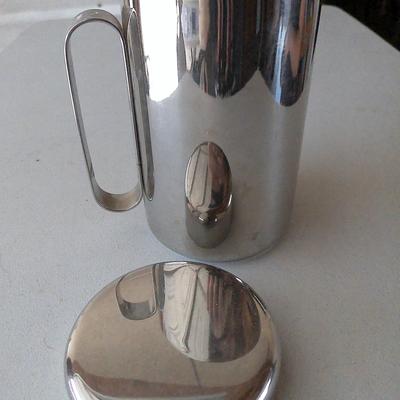Vintage Sterling Silver Italy Oil dispenser with lid
