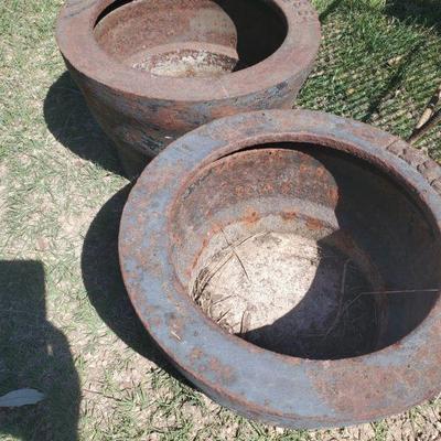 HEAVY Cast Iron marked LXS64, from a boat? Couldron? 